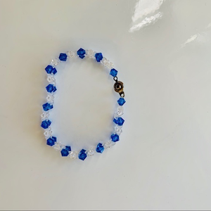 Cutie woven bracelet‎ with crystals
